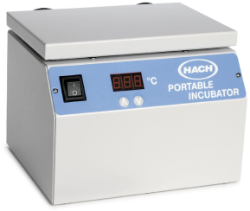Incubator, Hach portable, 12 VDC, 30 - 50 °C (± 0.5 °C)