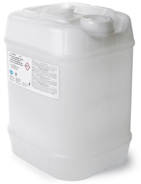 BioTector B3500 Reagent, 6.0 N Sulfuric Acid with Mn Catalyst, 20 L