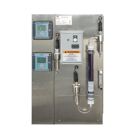 Hach 9525sc DCCP System, Specific Conductivity, Cation Conductivity, Calculated pH and Degassed Cation Conductivity