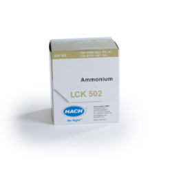 Ammonium cuvette test 100-1,800 mg/L NH₄-N, 25 tests