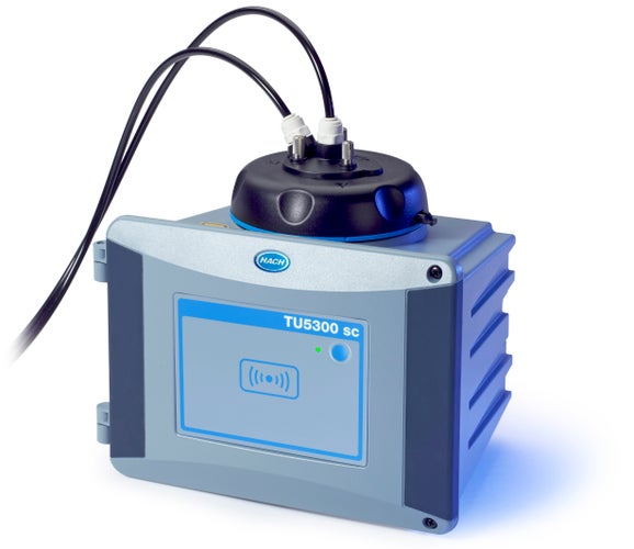 TU5300sc Low Range Laser Turbidimeter with Flow Sensor, RFID, and System Check, ISO Version