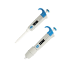 Set of 2 pipettes, variable volume, incl. tips