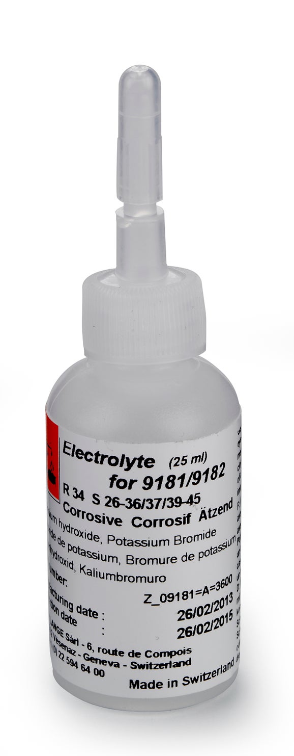 Bottle of electrolyte gel for oxygen meter, 25 mL