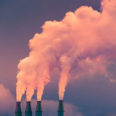 Cooling towers emit steam into the sky. Dissolved oxygen is essential to monitor industrial water treatment to guard against damaging corrosion.