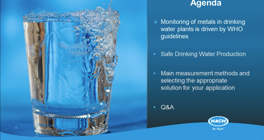 Measuring dissolved metals during drinking water production